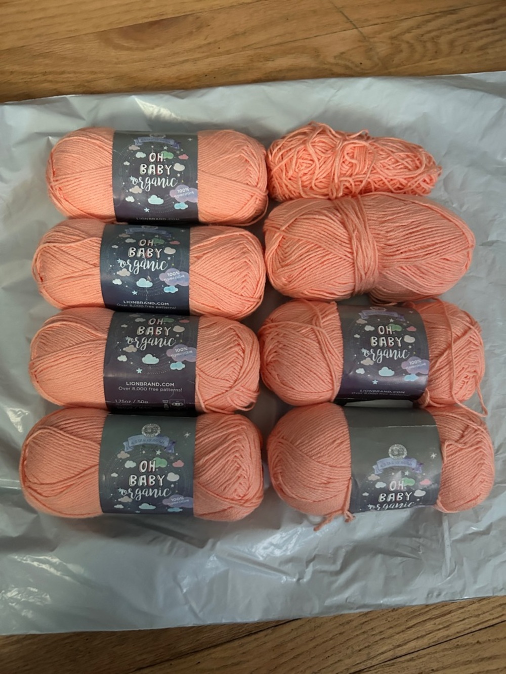 Organic cotton yarn bundle NWT discontinued yarn